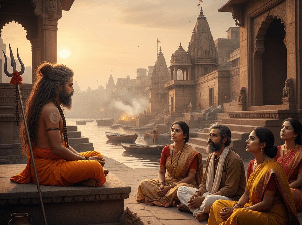 The Sun Setting Over the Ganga: A Maidenhead Lesson on Real Wisdom.